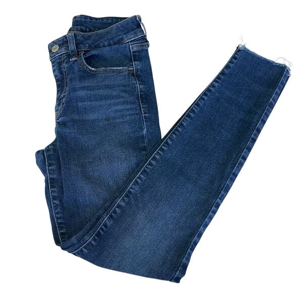 Gap Universal Jegging Mid Rise Medium Wash Blue Jeans Size 2 Regular - Picture 1 of 7